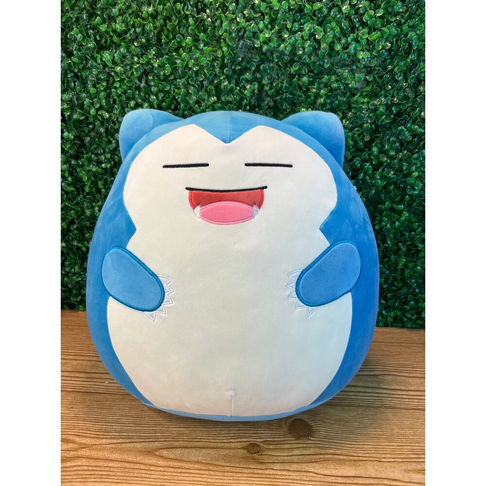 Pokemon Snorlax Large SquishmallowsStuffed Animal Plush Toy 14 Inch